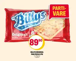 Coop Extra Billys Original pan pizza 6 pk tilbud