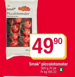 Coop Extra Smak* piccolotomater tilbud