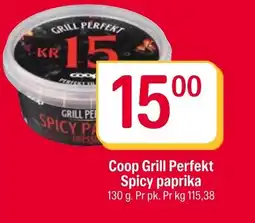 Coop Extra Coop Grill Perfekt Spicy paprika tilbud
