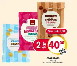 Coop Extra Coop drops tilbud