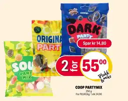 Coop Extra Coop partymix tilbud