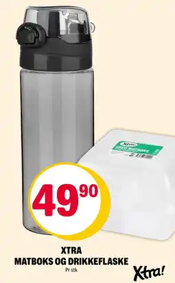 Coop Extra Xtra matboks og drikkeflaske tilbud