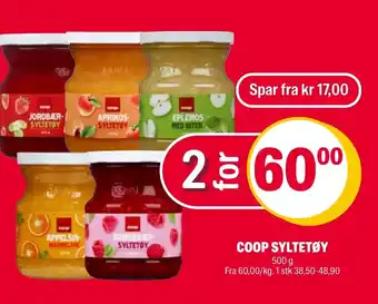 Coop Extra Coop syltetøy tilbud