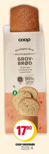 Coop Extra Coop grovbrød tilbud