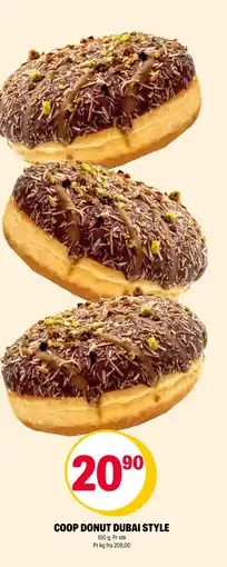 Coop Extra Coop donut dubai style tilbud