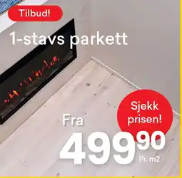 Right Price Tiles 1-stavs parkett tilbud