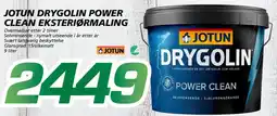 Coop Byggmix Jotun Drygolin power clean eksteriørmaling tilbud