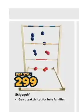 Megaflis Stigegolf tilbud