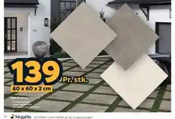Megaflis Serie Konkrete flisheller tilbud