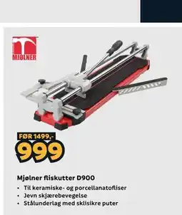 Megaflis Mjølner fliskutter D900 tilbud