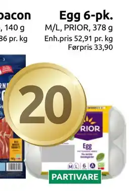 Joker Egg 6-pk tilbud