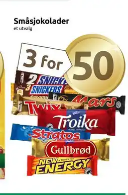 Joker Småsjokolader tilbud