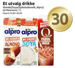 Joker Et utvalg drikke tilbud