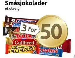 Joker Småsjokolader tilbud