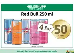Joker Red Bull 250 ml tilbud
