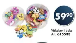 Sparkjøp Viskelær i boks tilbud