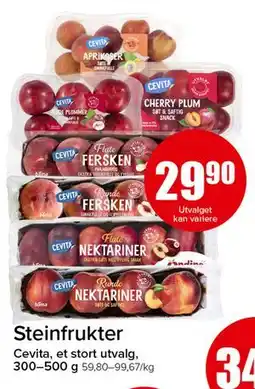 Spar Steinfrukter tilbud