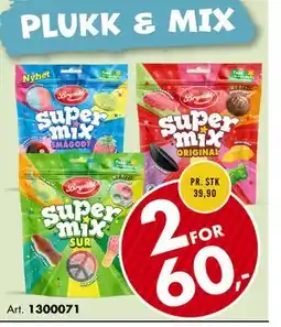 Sparkjøp PLUKK & MIX tilbud