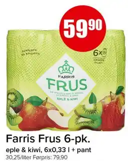 Spar Farris Frus 6-pk tilbud