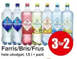 Spar Farris/Bris/Frus tilbud