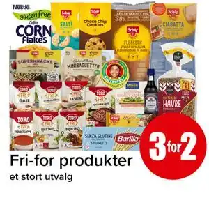 Spar Fri-for produkter tilbud