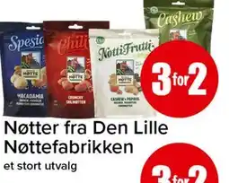 Spar Nøtter fra Den Lille Nøttefabrikken tilbud
