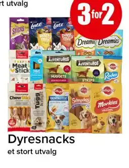 Spar Dyresnacks tilbud