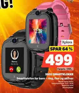 POWER XGO2 SMARTKLOKKE tilbud