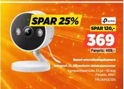 POWER Smart overvåkningskamera tilbud