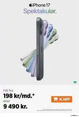 POWER iPhone 17 tilbud