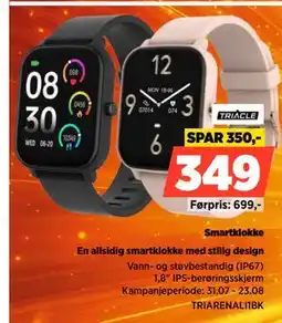 POWER Smartklokke tilbud