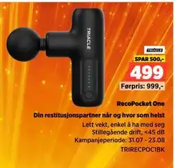 POWER RecoPocket One tilbud
