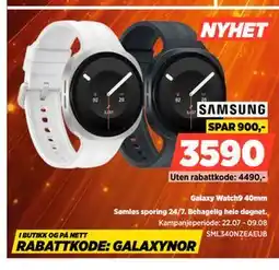 POWER Galaxy Watch9 40mm tilbud
