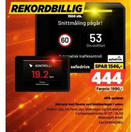 POWER GPS-system tilbud
