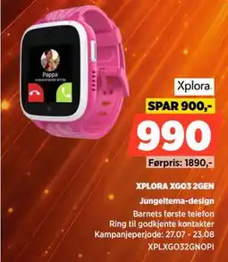 POWER XPLORA XGO3 2GEN tilbud