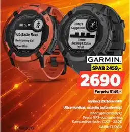 POWER Instinct 2X Solar GPS tilbud