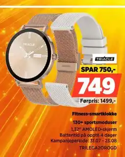 POWER Fitness-smartklokke tilbud