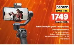 POWER Hohem Isteady M6 gimbal + AI synssensor tilbud