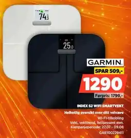 POWER INDEX S2 WIFI SMARTVEKT tilbud