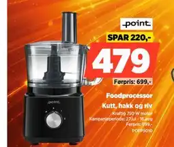 POWER point Foodprocessor tilbud