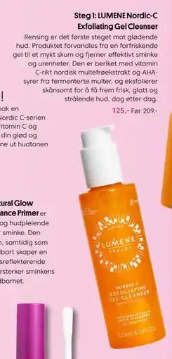 VITA LUMENE Nordic-C Exfoliating Gel Cleanser tilbud