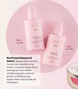 VITA Rice Protein Shampoo & balsam tilbud