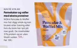 VITA Pannekaker og vafler med ekstra proteiner tilbud