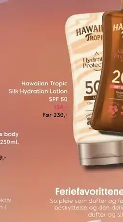 VITA Hawaiian Tropic Silk Hydration Lotion SPF 50 tilbud
