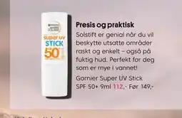 VITA Garnier Super UV Stick SPF 50+ 9ml tilbud