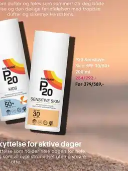 VITA P20 Sensitive Skin SPF 30/50+ 200 ml tilbud