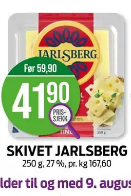 Kiwi SKIVET JARLSBERG tilbud