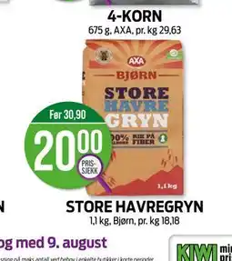 Kiwi STORE HAVREGRYN tilbud