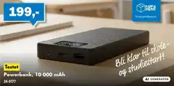 Biltema Powerbank, 10 000 mAh tilbud