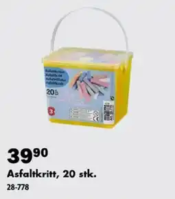Biltema Asfaltkritt, 20 stk. tilbud